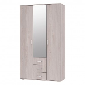 Шкаф 3-х створчатый Белла (Ясень белый) в Верхней Салде - verhnyaya-salda.mebel24.online | фото 3