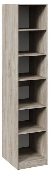 Шкаф для белья Эмбер СМ-348.07.001 в Верхней Салде - verhnyaya-salda.mebel24.online | фото 2