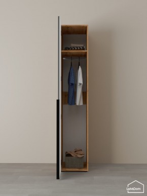 Шкаф Linnea MHR-1 2050х400х510 (ДВ-М 11.1.25) в Верхней Салде - verhnyaya-salda.mebel24.online | фото 4