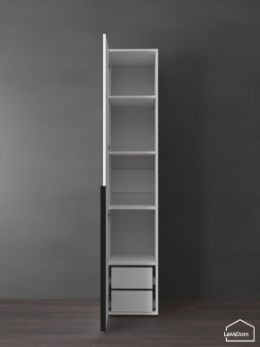 Шкаф Linnea MHR-1-3 2050х400х510 (Белый-М 11.1.2) в Верхней Салде - verhnyaya-salda.mebel24.online | фото 7