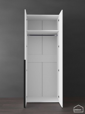 Шкаф Linnea MHR-2 2050х800х510 (Белый-М 11.1.2) в Верхней Салде - verhnyaya-salda.mebel24.online | фото 4