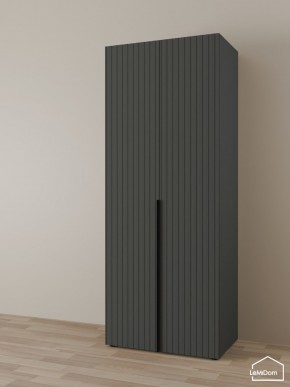 Шкаф Linnea MHR-2 2050х800х510 (Графит-М 11.1.25) в Верхней Салде - verhnyaya-salda.mebel24.online | фото