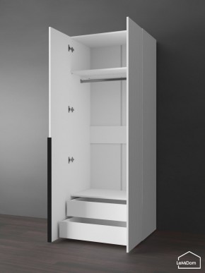 Шкаф Linnea MHR-2-3 2050х800х510 (Белый-М 11.1.2) в Верхней Салде - verhnyaya-salda.mebel24.online | фото 5