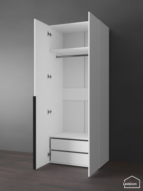 Шкаф Linnea MHR-2-3 2050х800х510 (Белый-М 11.1.2) в Верхней Салде - verhnyaya-salda.mebel24.online | фото 6
