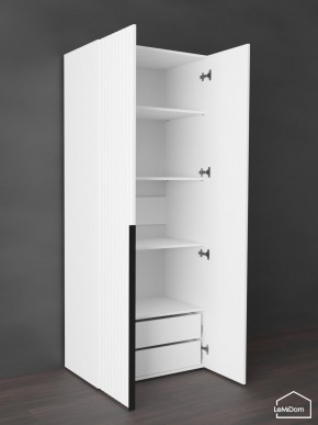 Шкаф Linnea MHR-2-4 2050х800х510 (Белый-М 11.1.2) в Верхней Салде - verhnyaya-salda.mebel24.online | фото 6
