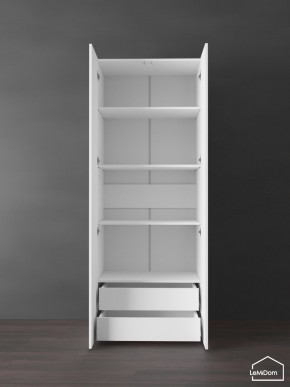 Шкаф Linnea MHR-2PO-4 2050х800х510 (Белый-М 11.1.2) в Верхней Салде - verhnyaya-salda.mebel24.online | фото 6