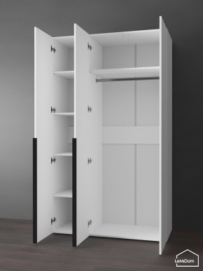 Шкаф Linnea MHR-3-1 2050х1200х510 (Белый-М 11.1.1) в Верхней Салде - verhnyaya-salda.mebel24.online | фото 5