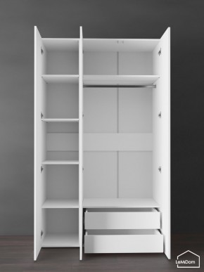 Шкаф Linnea MHR-3PO-2 2050х1200х510 (Белый-М 11.1.2) в Верхней Салде - verhnyaya-salda.mebel24.online | фото 5