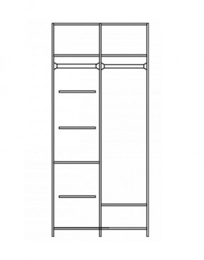 Шкаф Нинель ММ-167-01/03 в Верхней Салде - verhnyaya-salda.mebel24.online | фото 3