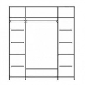 Шкаф Нинель ММ-167-01/04 в Верхней Салде - verhnyaya-salda.mebel24.online | фото 3