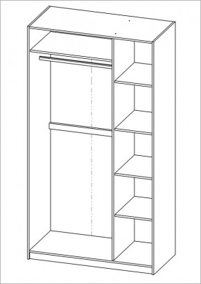 Шкаф ПЕГАС трехдверный, цвет Дуб Сонома в Верхней Салде - verhnyaya-salda.mebel24.online | фото