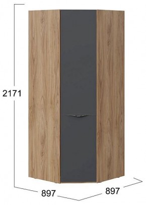 Шкаф платяной Глосс СМ-319.07.311 в Верхней Салде - verhnyaya-salda.mebel24.online | фото 4