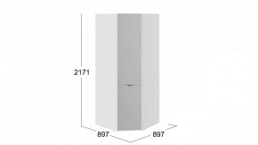 Шкаф платяной Глосс СМ-319.07.312 в Верхней Салде - verhnyaya-salda.mebel24.online | фото 3