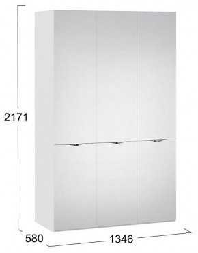 Шкаф платяной Глосс СМ-319.07.433 в Верхней Салде - verhnyaya-salda.mebel24.online | фото 4