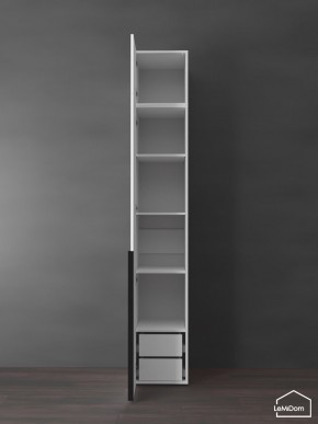 Шкаф с антресолью Linnea MHR-1A-4 2450х400х510 (Белый-М 11.1.2) в Верхней Салде - verhnyaya-salda.mebel24.online | фото 6