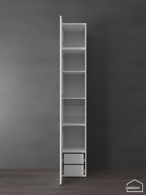 Шкаф с антресолью Linnea MHR-1POA-4 2450х400х510 (Белый-М 11.1.2) в Верхней Салде - verhnyaya-salda.mebel24.online | фото 6