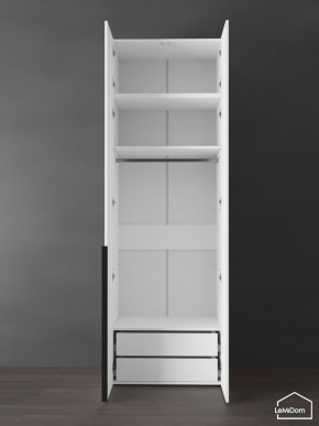 Шкаф с антресолью Linnea MHR-2A-3 2450х800х510 (Белый-М 11.1.2) в Верхней Салде - verhnyaya-salda.mebel24.online | фото 6