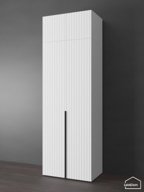 Шкаф с антресолью Linnea MHR-2A-4 2450х800х510 (Белый-М 11.1.2) в Верхней Салде - verhnyaya-salda.mebel24.online | фото 7