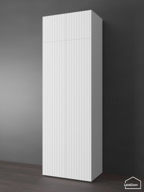 Шкаф с антресолью Linnea MHR-2POA-2 2450х800х510 (Белый-М 11.1.2) в Верхней Салде - verhnyaya-salda.mebel24.online | фото 1
