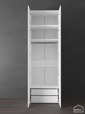 Шкаф с антресолью Linnea MHR-2POA-3 2450х800х510 (Белый-М 11.1.2) в Верхней Салде - verhnyaya-salda.mebel24.online | фото 5