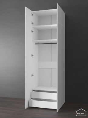 Шкаф с антресолью Linnea MHR-2POA-3 2450х800х510 (Белый-М 11.1.2) в Верхней Салде - verhnyaya-salda.mebel24.online | фото 6