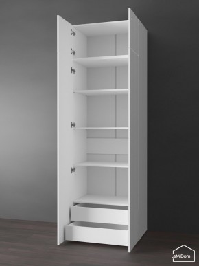 Шкаф с антресолью Linnea MHR-2POA-4 2450х800х510 (Белый-М 11.1.2) в Верхней Салде - verhnyaya-salda.mebel24.online | фото 5