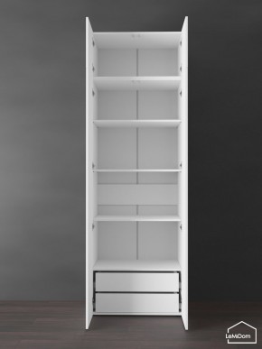 Шкаф с антресолью Linnea MHR-2POA-4 2450х800х510 (Белый-М 11.1.2) в Верхней Салде - verhnyaya-salda.mebel24.online | фото 6