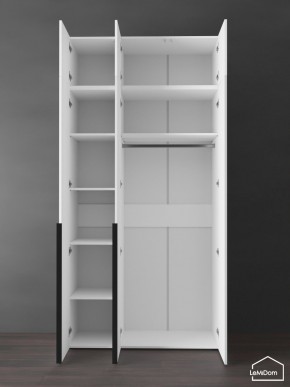 Шкаф с антресолью Linnea MHR-3A-1 2450х1200х510 (Белый-М 11.1.1) в Верхней Салде - verhnyaya-salda.mebel24.online | фото 5