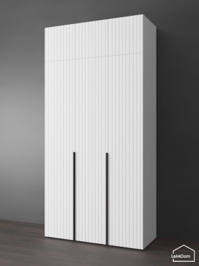 Шкаф с антресолью Linnea MHR-3A-2 2450х1200х510 (Белый-М 11.1.2) в Верхней Салде - verhnyaya-salda.mebel24.online | фото 1