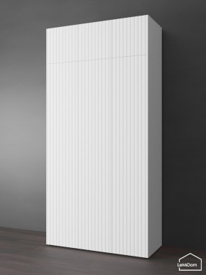 Шкаф с антресолью Linnea MHR-3POA-1 2450х1200х510 (Белый-М 11.1.2) в Верхней Салде - verhnyaya-salda.mebel24.online | фото 1