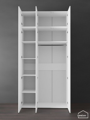 Шкаф с антресолью Linnea MHR-3POA-1 2450х1200х510 (Белый-М 11.1.2) в Верхней Салде - verhnyaya-salda.mebel24.online | фото 4
