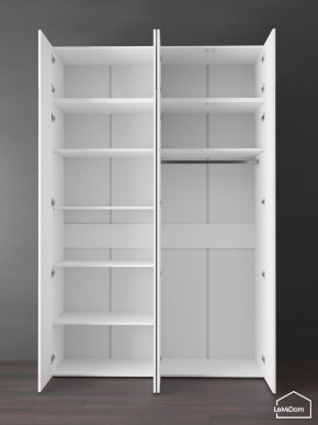 Шкаф с антресолью Linnea MHR-4POA-1 2450х1600х510 (Белый-М 11.1.2) в Верхней Салде - verhnyaya-salda.mebel24.online | фото 4
