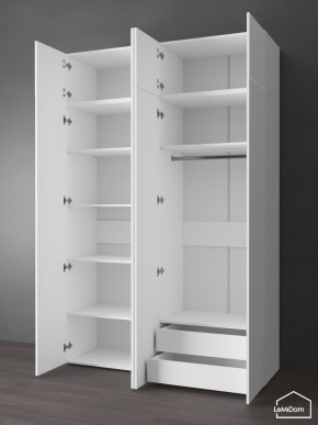 Шкаф с антресолью Linnea MHR-4POA-2 2450х1600х510 (Белый-М 11.1.2) в Верхней Салде - verhnyaya-salda.mebel24.online | фото 6