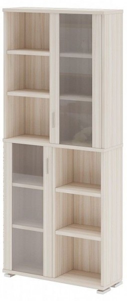 Шкаф-витрина Домино ПУ-30-2-ФС в Верхней Салде - verhnyaya-salda.mebel24.online | фото 2