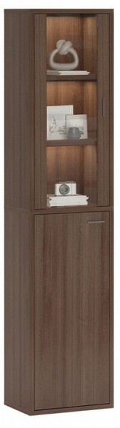 Шкаф-витрина Домино СУ(ш1в2)+1ФГ+1ФС в Верхней Салде - verhnyaya-salda.mebel24.online | фото 2