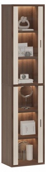 Шкаф-витрина Домино СУ(ш1в2)+2ФС в Верхней Салде - verhnyaya-salda.mebel24.online | фото 2