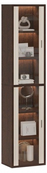 Шкаф-витрина Домино СУ(ш1в2)+2ФС в Верхней Салде - verhnyaya-salda.mebel24.online | фото 2