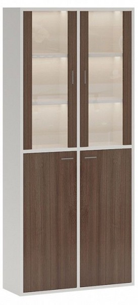 Шкаф-витрина Домино СУ(ш2в2)+2ФС+2ФГ в Верхней Салде - verhnyaya-salda.mebel24.online | фото 2