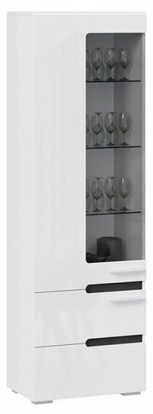 Шкаф-витрина Фьюжн ТД-260.07.25 в Верхней Салде - verhnyaya-salda.mebel24.online | фото 2