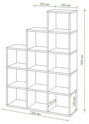 Стеллаж Бартоло СЛД 5 в Верхней Салде - verhnyaya-salda.mebel24.online | фото 2