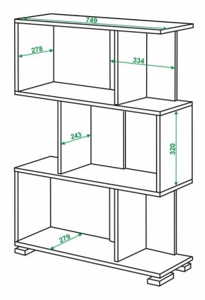 Стеллаж Домино СЛ-5-3 в Верхней Салде - verhnyaya-salda.mebel24.online | фото 2