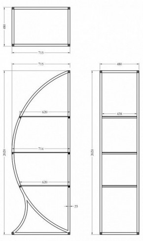 Стеллаж KFG087 в Верхней Салде - verhnyaya-salda.mebel24.online | фото 6