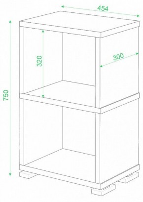 Стеллаж-колонка Домино СБ-15/2 в Верхней Салде - verhnyaya-salda.mebel24.online | фото 2