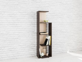 Стеллаж Ромео-6 Дуб молочный/Венге в Верхней Салде - verhnyaya-salda.mebel24.online | фото