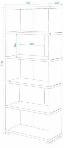 Стеллаж СБ-10/5 в Верхней Салде - verhnyaya-salda.mebel24.online | фото 2