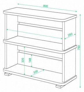 Стеллаж СБ-25/2 в Верхней Салде - verhnyaya-salda.mebel24.online | фото 2