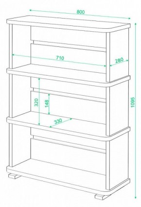 Стеллаж СБ-25/3 в Верхней Салде - verhnyaya-salda.mebel24.online | фото 2