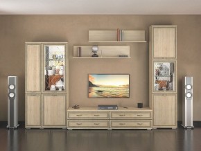 Стенка Ливорно дуб сонома в Верхней Салде - verhnyaya-salda.mebel24.online | фото 2