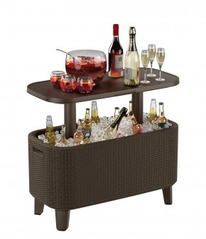 Стол Беви Бар (Bevy Bar Large Cool Bar), коричневый в Верхней Салде - verhnyaya-salda.mebel24.online | фото 3