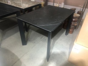 Стол CORNER 120 MATT BLACK MARBLE SOLID CERAMIC / BLACK, ®DISAUR в Верхней Салде - verhnyaya-salda.mebel24.online | фото 10